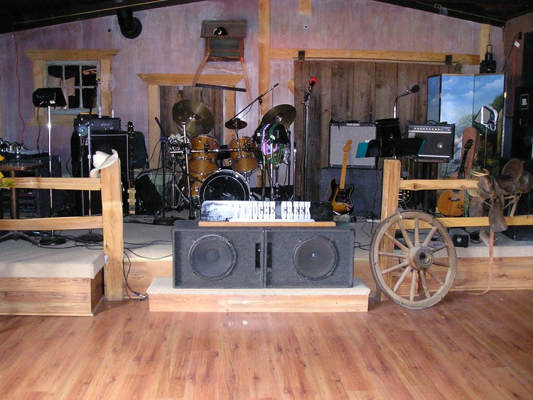 Rawhide Saloon Bandstand